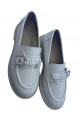 JUMER HAKİKİ BEJ DERİ KADIN LOAFER